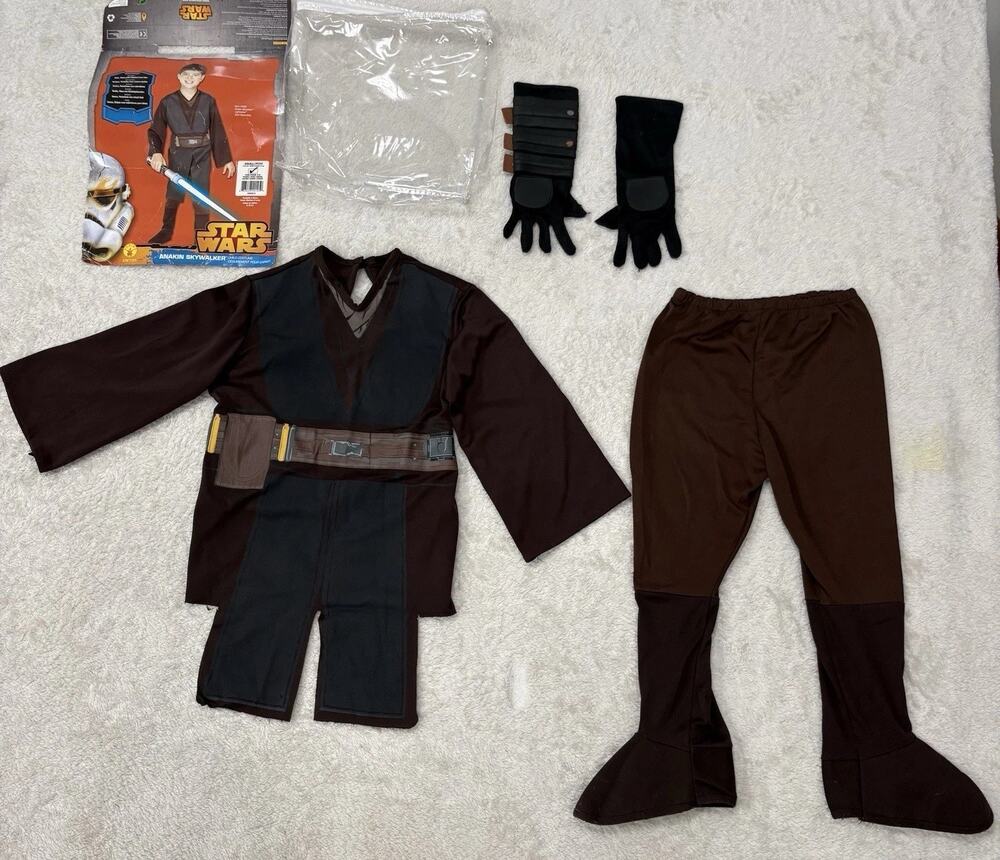 Rubieβs Star Wars Anakin Skywalker Kids Small 4-6 Costume Jedi Gloves 882012